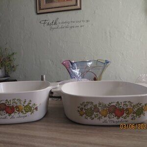 CORNINGWARE 2 SIZES